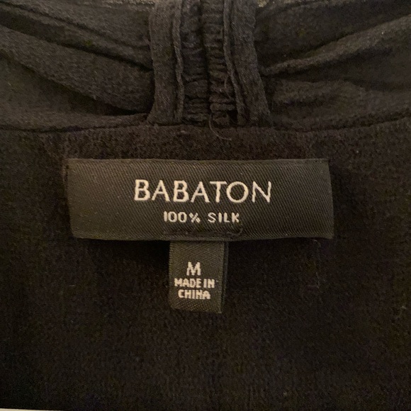 Babaton 100% silk black tunic from Aritzia - Picture 3 of 3